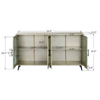 Buffet de rangement & Étagères ajustables pour Salon Chambre