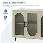 Buffet de rangement & Étagères ajustables pour Salon Chambre