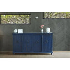 Buffet 4 portes Macao - Bleu - 73