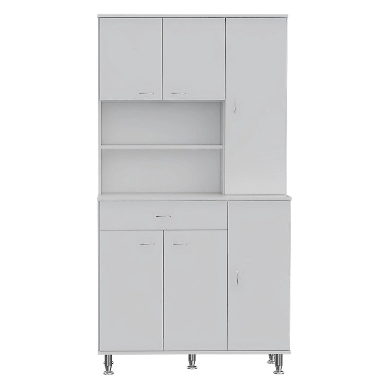 Meuble de rangement pour cuisine, salle à manger, salon, blanc