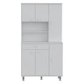Meuble de rangement pour cuisine, salle à manger, salon, blanc