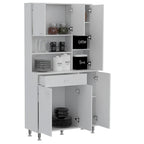 Meuble de rangement pour cuisine, salle à manger, salon, blanc