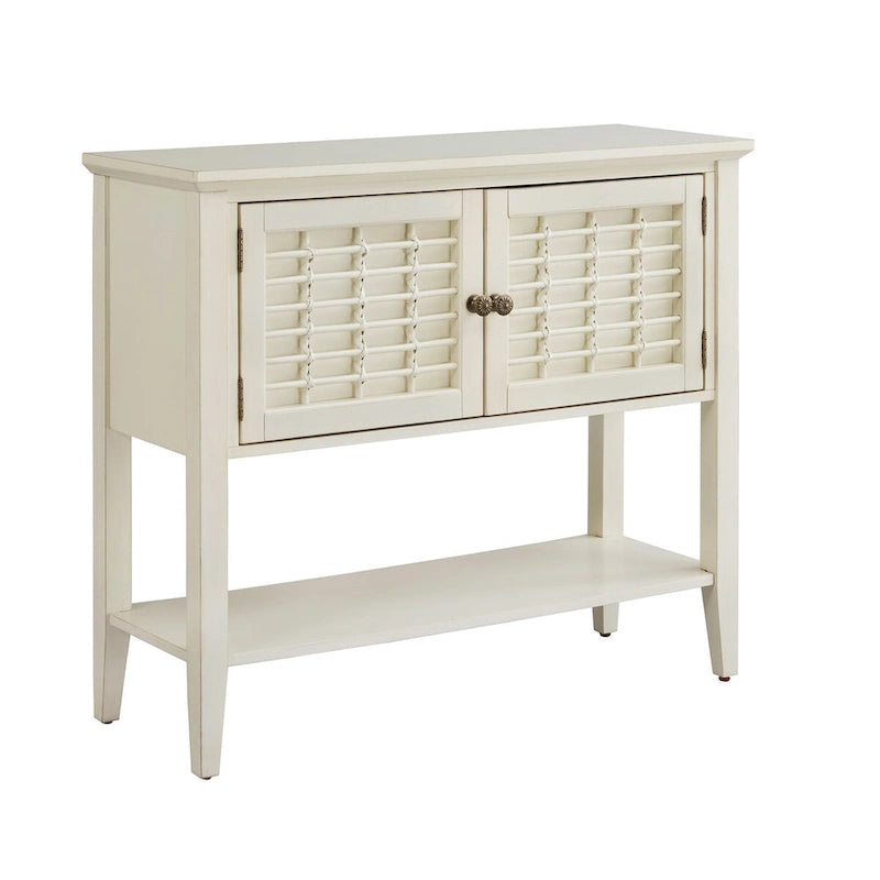 Console de rangement 2 portes Trani blanche par iNSPIRE Q Classic