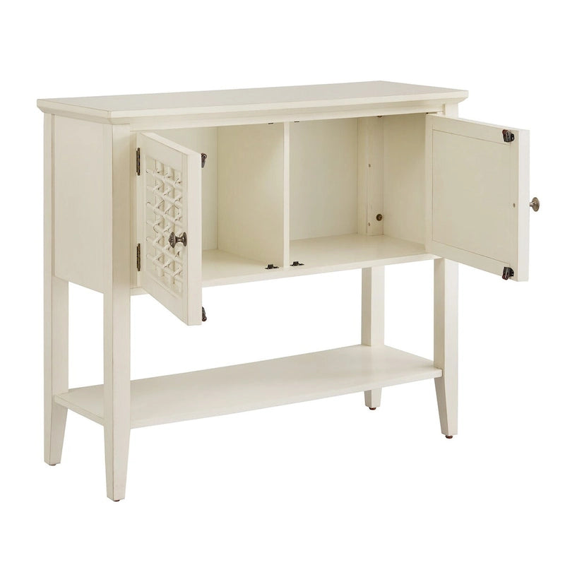 Console de rangement 2 portes Trani blanche par iNSPIRE Q Classic