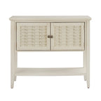 Console de rangement 2 portes Trani blanche par iNSPIRE Q Classic