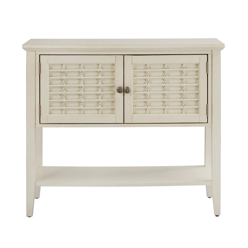 Console de rangement 2 portes Trani blanche par iNSPIRE Q Classic