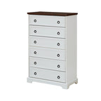 Commode moderne à 6 tiroirs MM