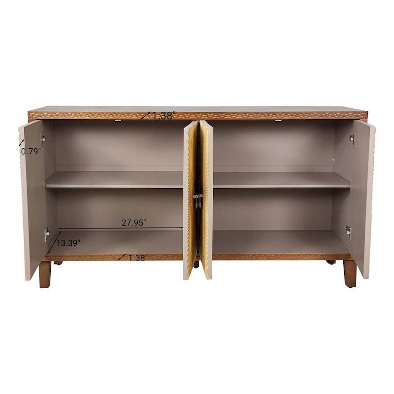 Armoire de rangement 4 portes RR