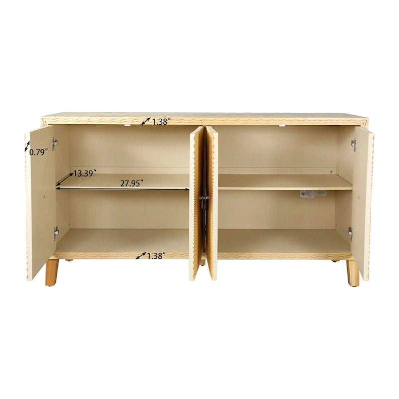 Armoire de rangement 4 portes RR