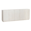 Mango Wood Five-Door Living Room Buffet Sideboard