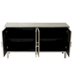 Buffet 4 portes avec placage en bois massif
