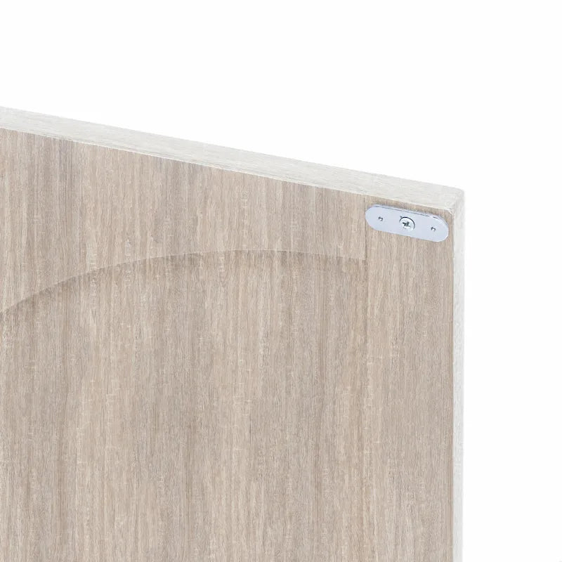 Meuble de rangement en rotin avec étagères réglables