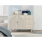 Armoire 2 portes 3 tiroirs