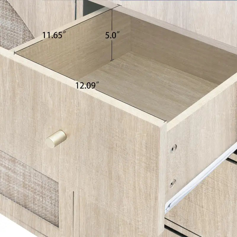 Armoire 2 portes 3 tiroirs