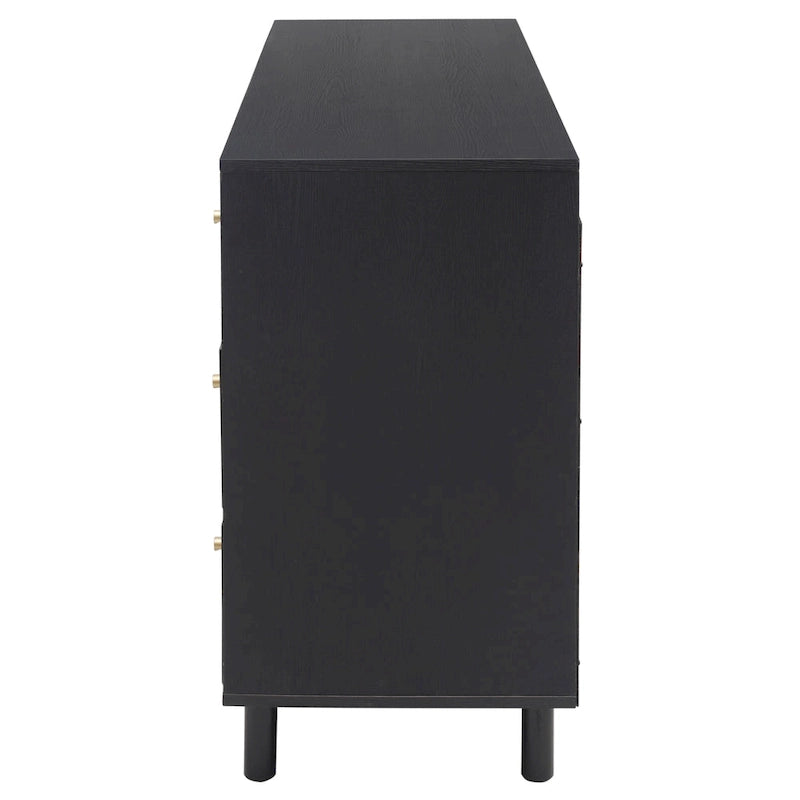 Armoire 2 portes 3 tiroirs