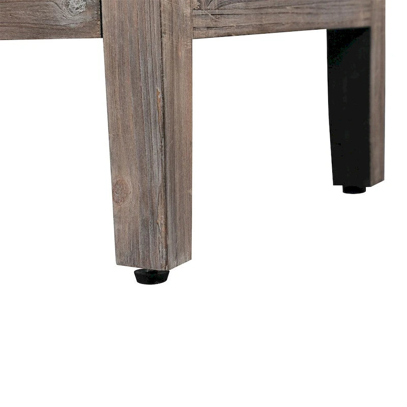 Buffet antique quatre portes, poignée de porte sculptée fleurie