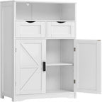 Meuble bas avec 2 portes et 2 tiroirs – 29 P x 60 L x 108,5 H cm