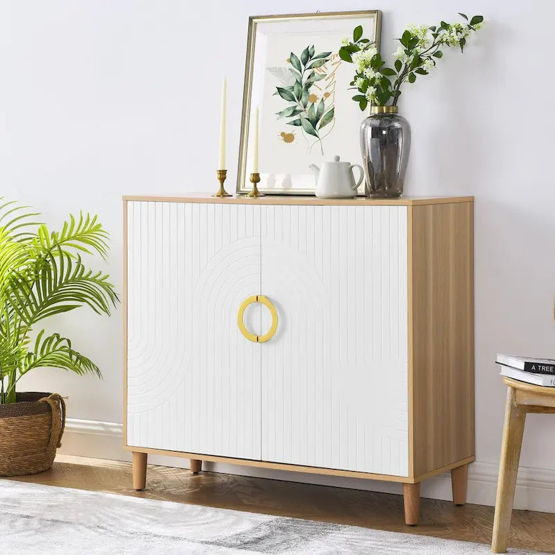 Armoire de rangement moderne et confortable avec étagères réglables