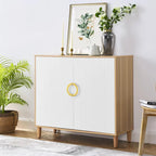 Armoire de rangement moderne et confortable avec étagères réglables
