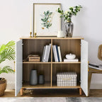 Armoire de rangement moderne et confortable avec étagères réglables