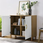 Armoire de rangement moderne et confortable avec étagères réglables