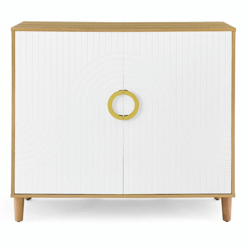 Armoire de rangement moderne et confortable avec étagères réglables