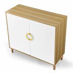 Armoire de rangement moderne et confortable avec étagères réglables