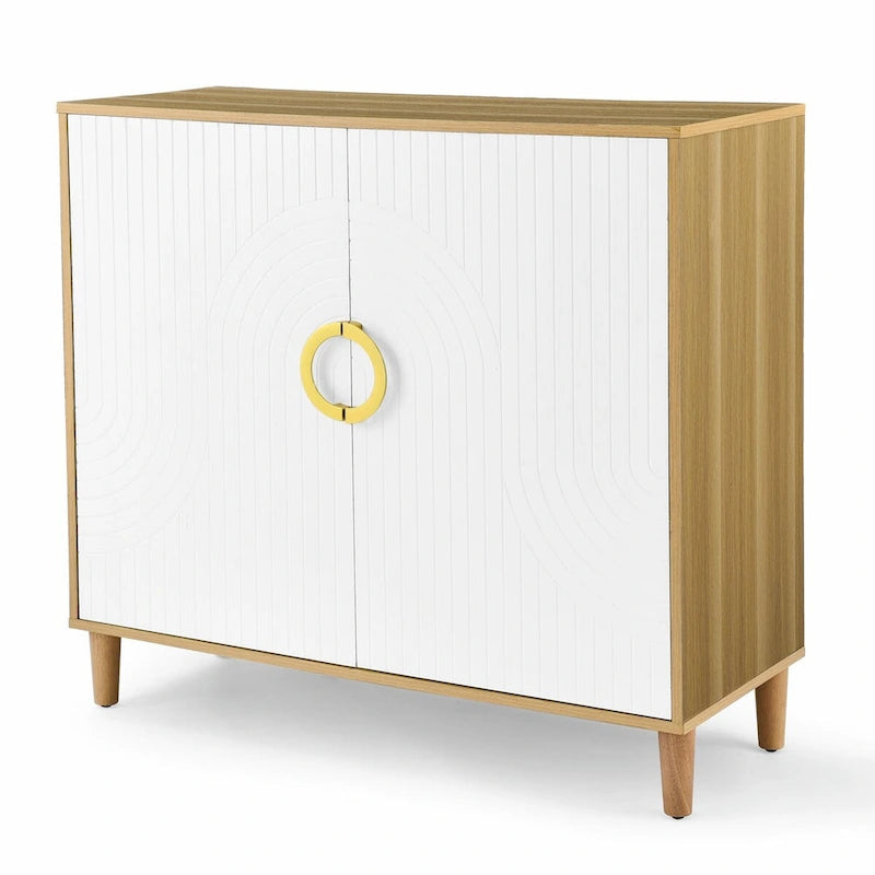 Armoire de rangement moderne et confortable avec étagères réglables
