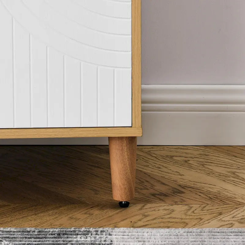 Armoire de rangement moderne et confortable avec étagères réglables
