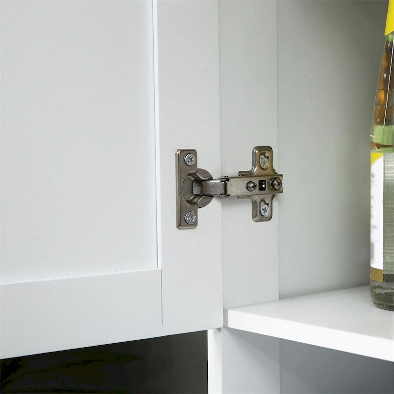 71 Buffet avec huche, armoire de rangement de cuisine moderne avec tiroir