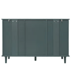Meuble de rangement 2 portes et 3 tiroirs, meuble américain, convient pour chambre à coucher, salon, bureau
