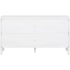 Grand buffet/bahut 60 portes en rotin artificiel avec grand espace de rangement
