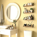 Wallniture Ponza, étagères murales en bois 43 cm de long et 11,4 cm de profondeur, étagère pour cuisine