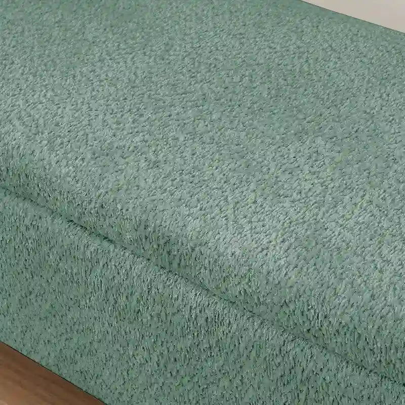 Banc rembourré ovale GEITIN avec grand espace de rangement