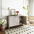 Buffet bahut 3 portes en bois - S.O.