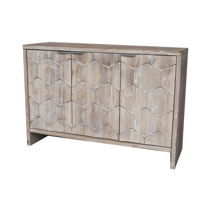 Buffet bahut 3 portes en bois - S.O.