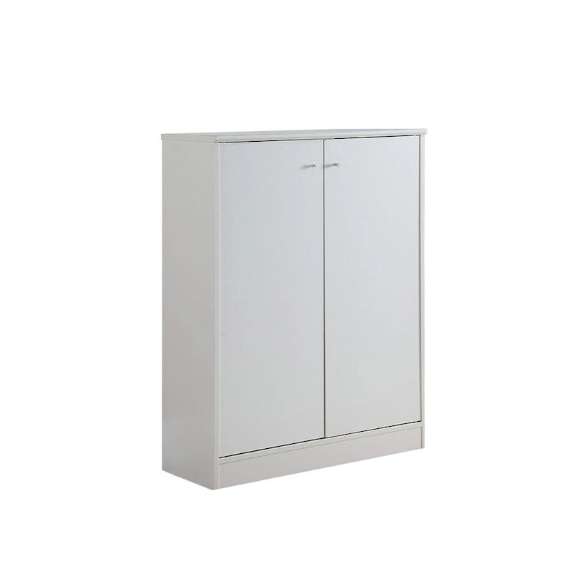 Meuble à chaussures blanc, armoire de rangement, étagère à chaussures, en bois, haute qualité et durable, grande capacité