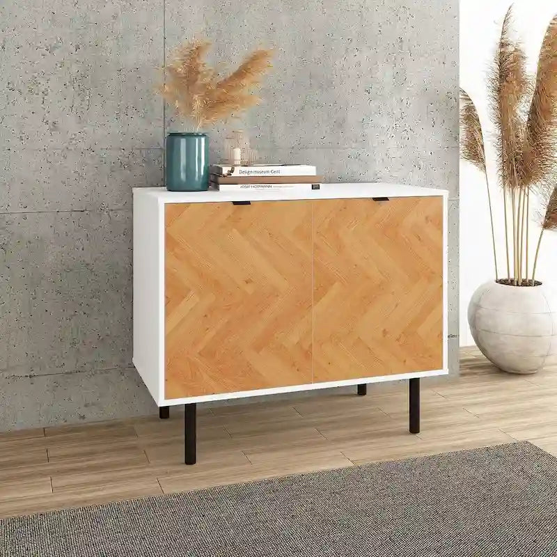 Meuble d'appoint Manhattan Comfort Mid-Century Modern Liam
