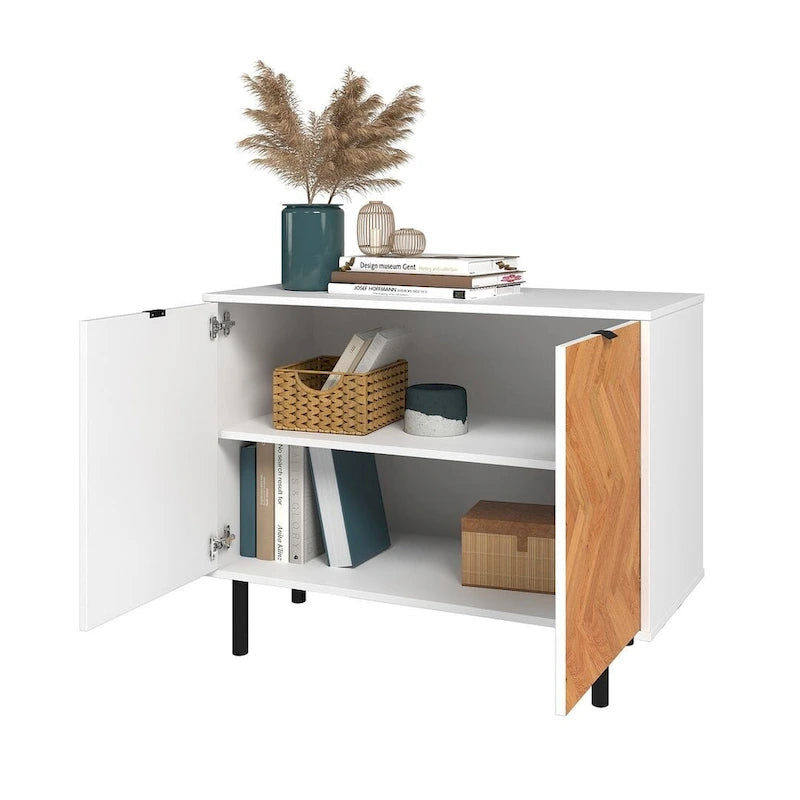 Meuble d'appoint Manhattan Comfort Mid-Century Modern Liam