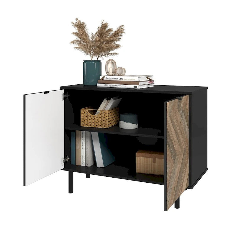 Meuble d'appoint Manhattan Comfort Mid-Century Modern Liam