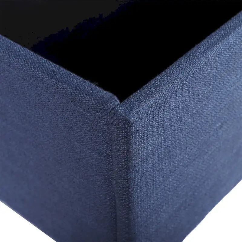 Banc de rangement extra long de 140 cm avec coffre de rangement à couvercle rabattable