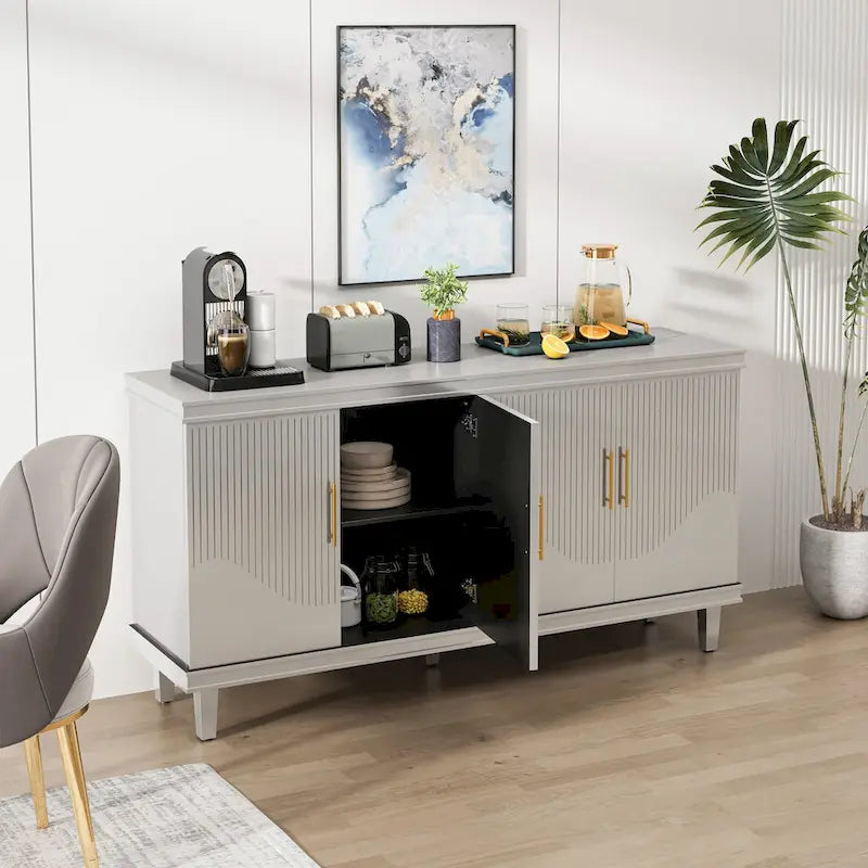 Armoire à 4 portes de grande taille