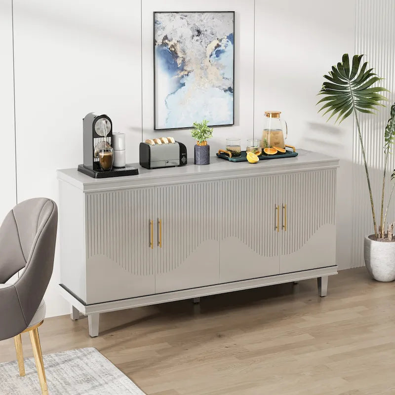 Armoire à 4 portes de grande taille