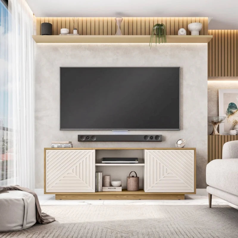 Meuble TV moderne Techni Mobili pour téléviseurs jusqu'à 70