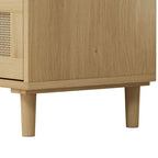 Meuble de rangement en rotin à 3 tiroirs de 31,50 L