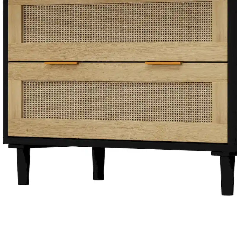 Meuble de rangement en rotin à 3 tiroirs de 31,50 L