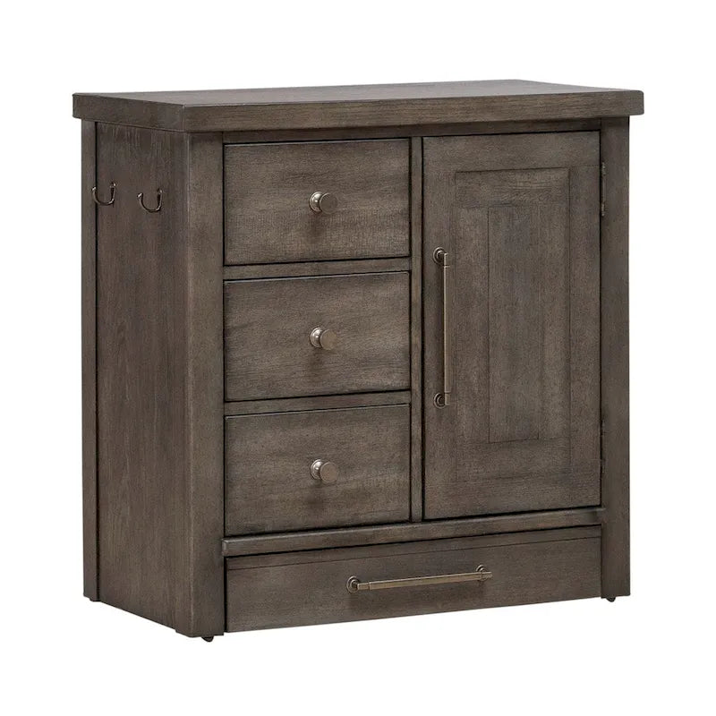Mangeoire pour animaux de compagnie style ferme moderne avec rangement, tiroirs coulissants - 2 options de finition