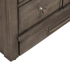 Mangeoire pour animaux de compagnie style ferme moderne avec rangement, tiroirs coulissants - 2 options de finition