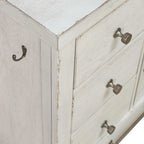 Mangeoire pour animaux de compagnie style ferme moderne avec rangement, tiroirs coulissants - 2 options de finition