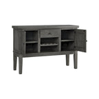 Bahut de salle à manger gris antique Hallanden - 56W x 18D x 39H